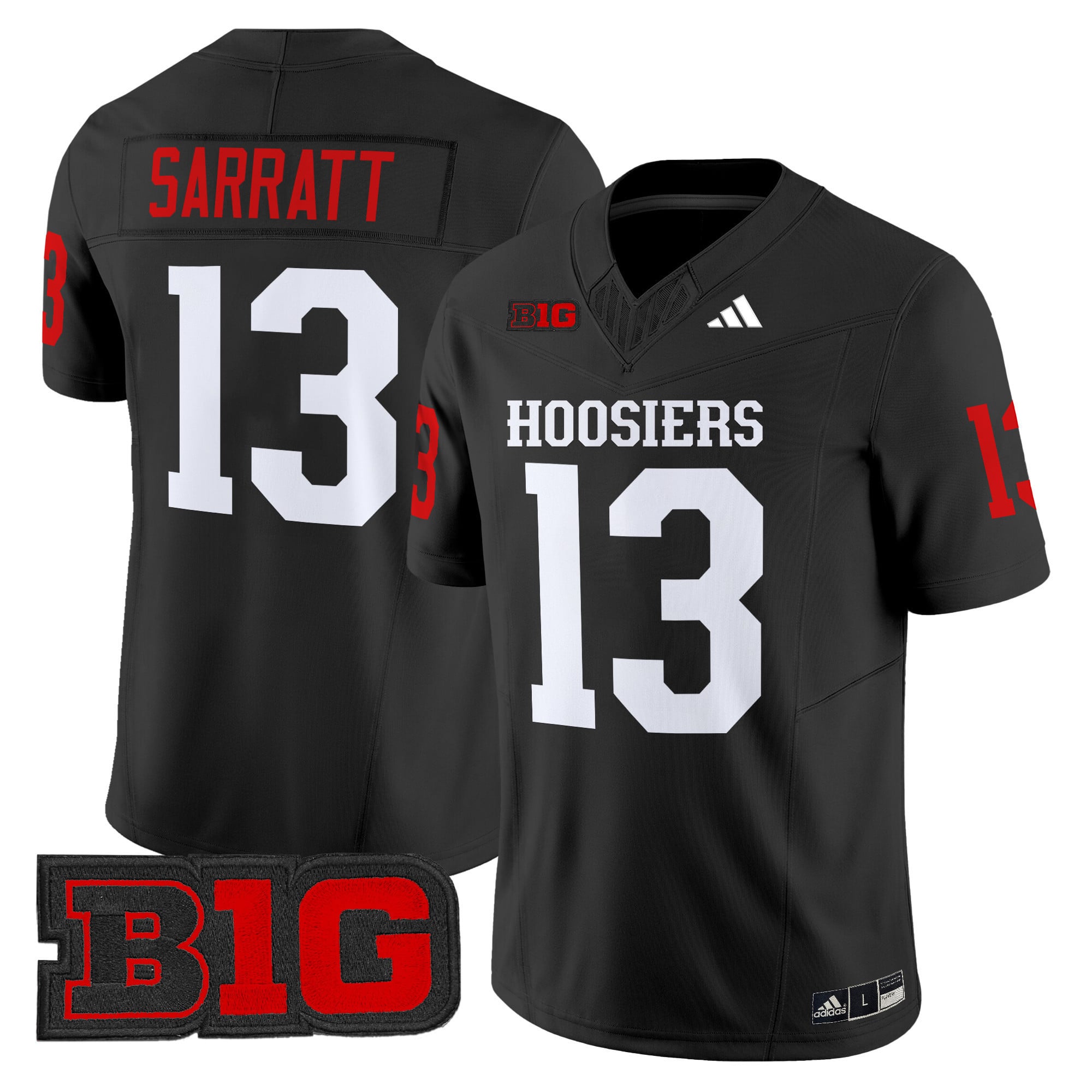 Men's Indiana Hoosiers 2025 Vapor Limited Jersey - All Stitched