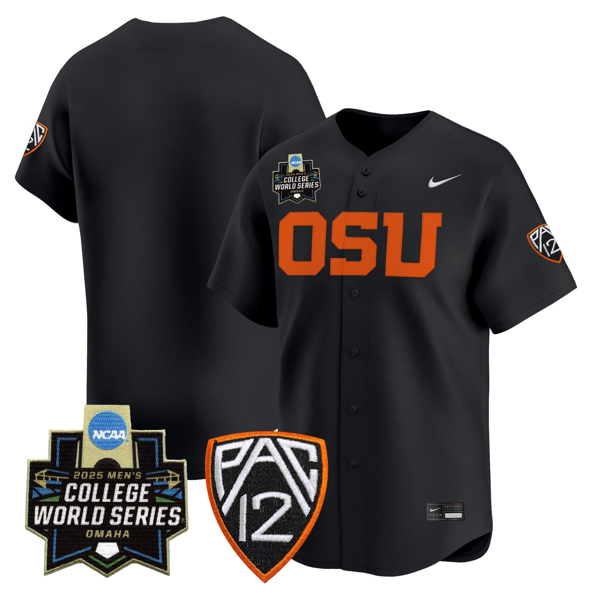 Youth's Oregon State Beavers 2025 World Series Vapor Premier Limited Jersey - All Stitched