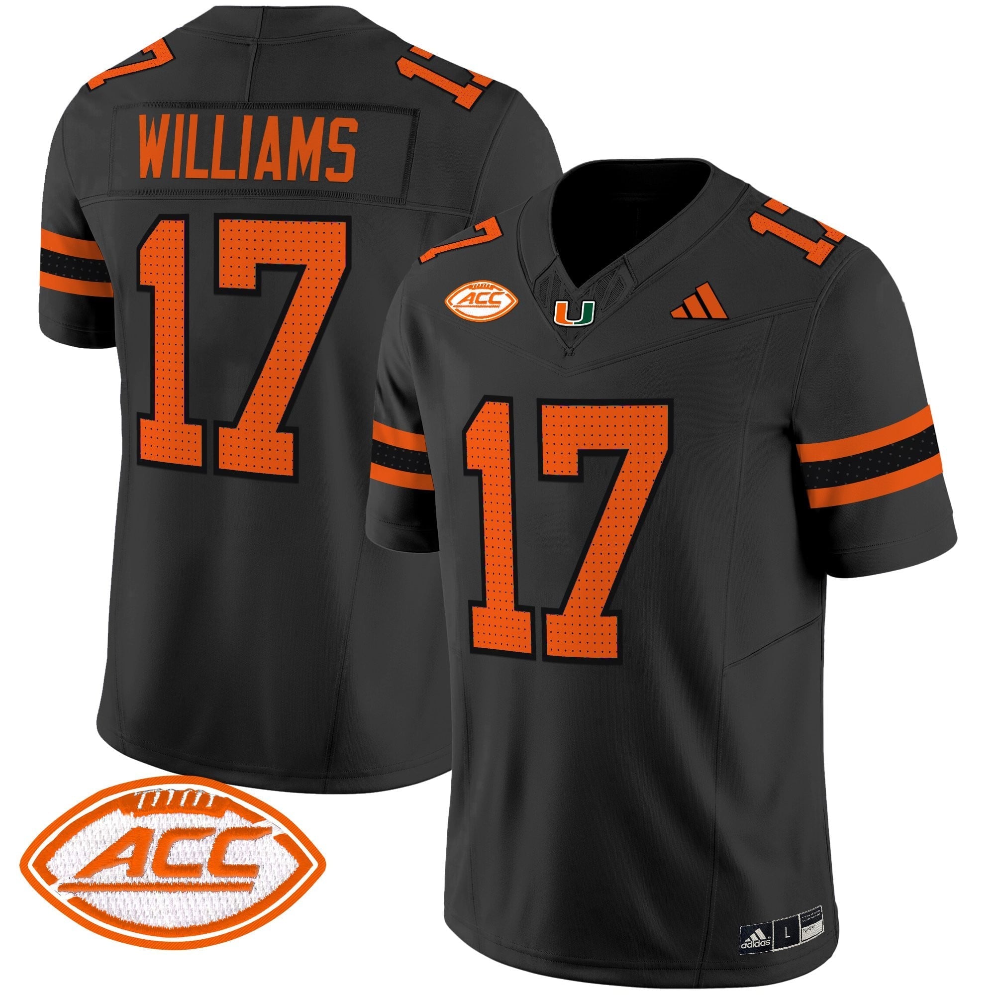 Men's Miami Hurricanes 2025 Vapor Limited Jersey - All Stitched
