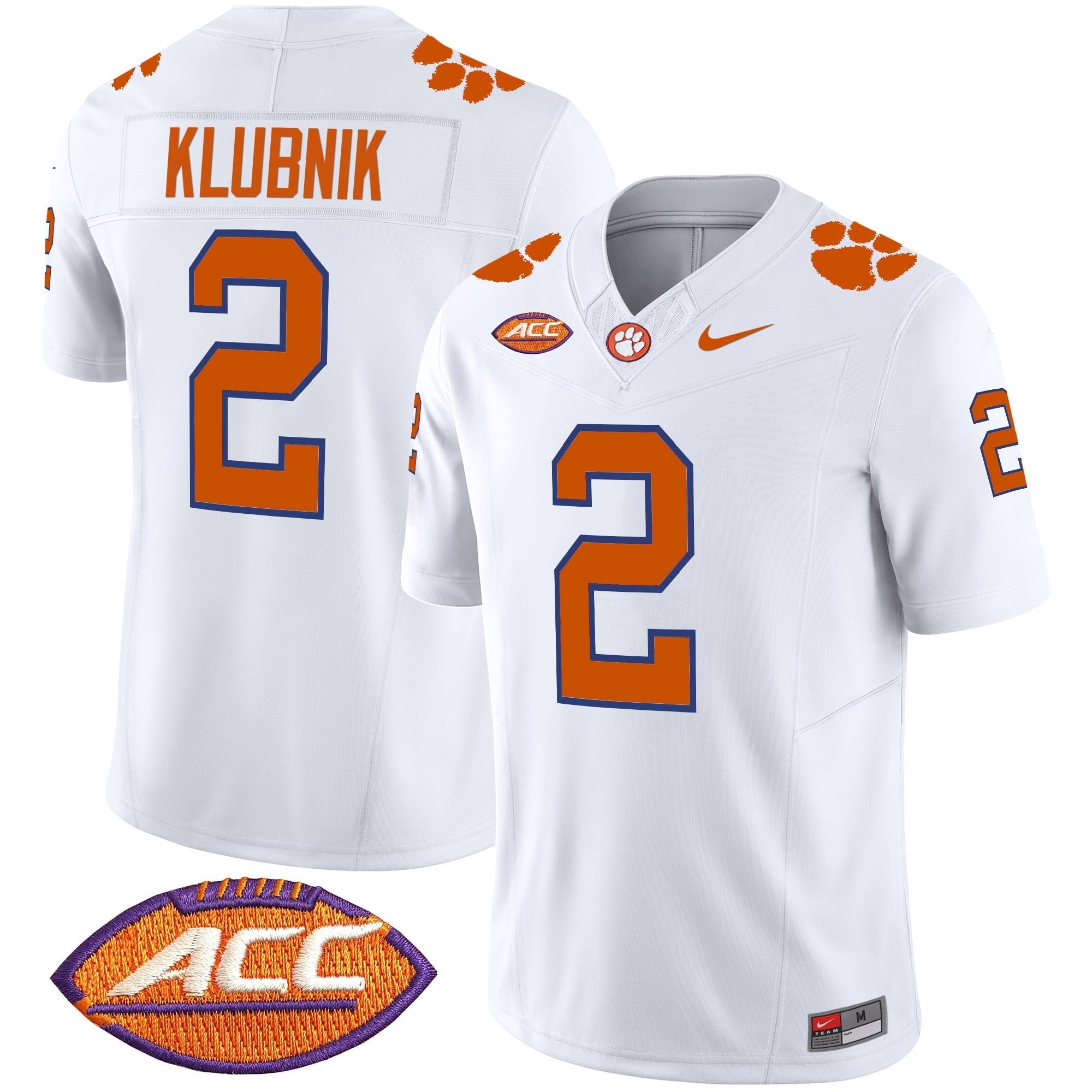 Men's Clemson Tigers 2025 Vapor Limited Jersey - All Stitched