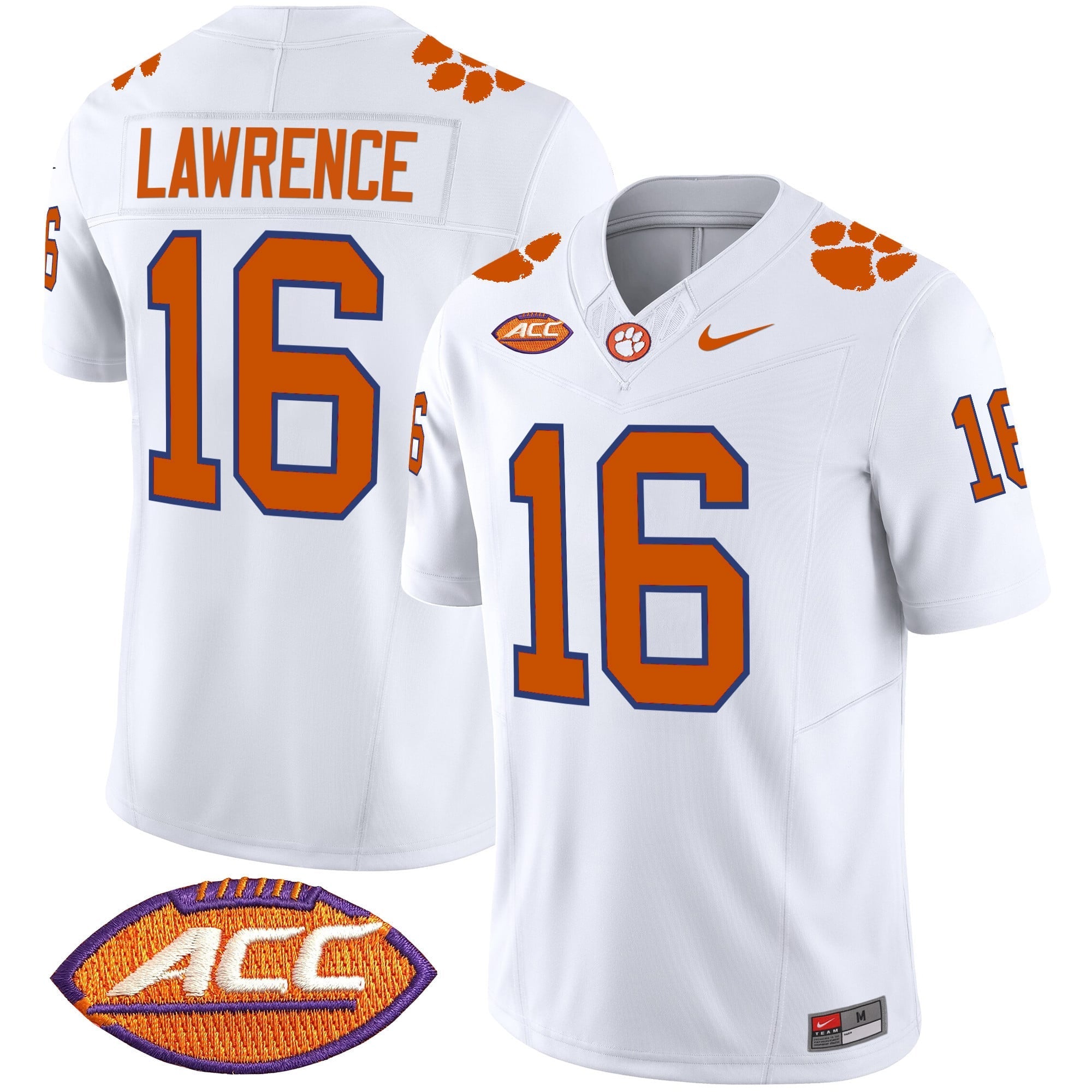 Men's Clemson Tigers 2025 Vapor Limited Jersey - All Stitched